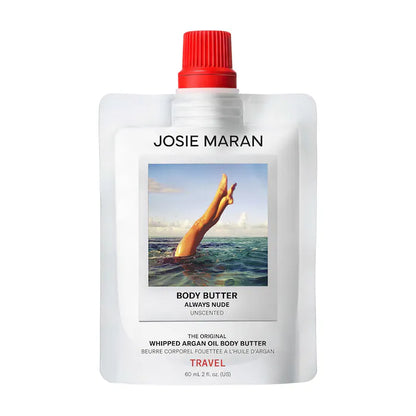 Mini Always Nude (Unscented) - Whipped Argan Oil Refillable Firming Body Butter