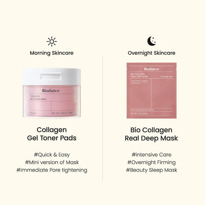 Biodance - Collagen Gel Toner Pads for Pore Minimizing & Firming Care