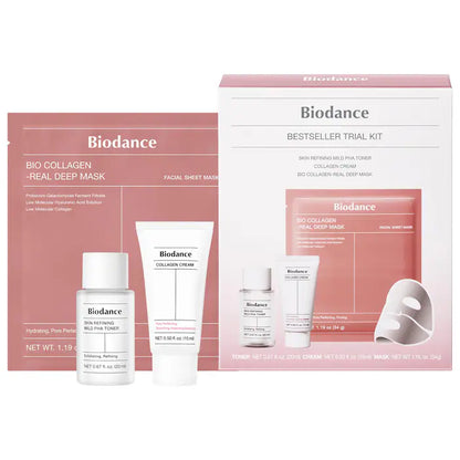 Biodance - Bestseller Trial Kit for Gentle Exfoliation, Skin Smoothing, and Pore Perfecting