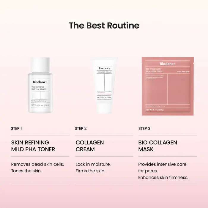 Biodance - Bestseller Trial Kit for Gentle Exfoliation, Skin Smoothing, and Pore Perfecting
