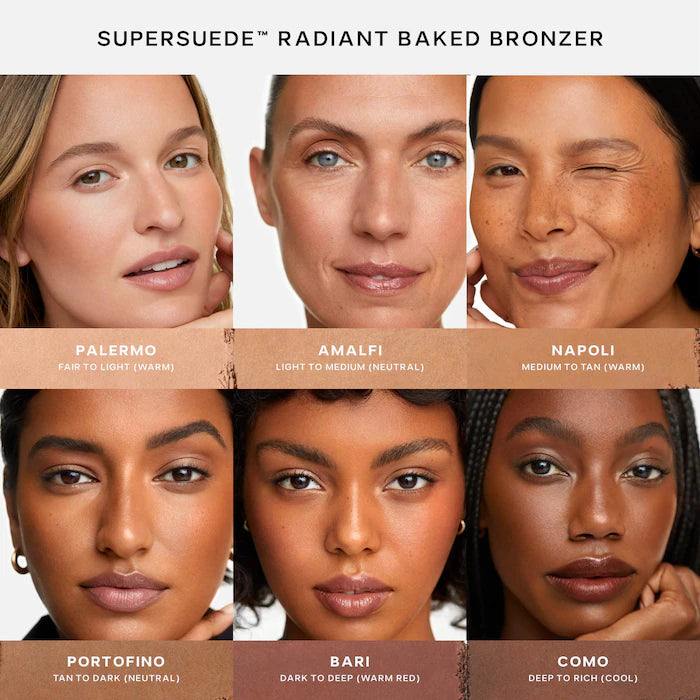 Saie - SuperSuede™ Radiant Talc-Free Baked Powder Bronzer