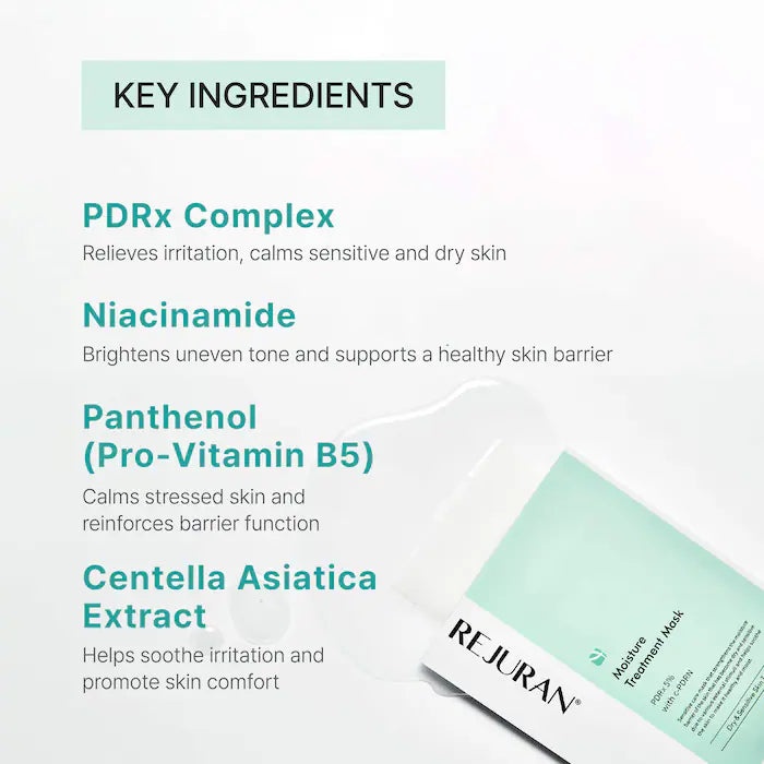 Rejuran - Moisture Treatment Mask c-PDRN® for Hydration & Redness Relief