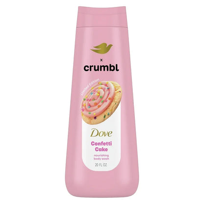 Dove x Crumbl Confetti Cake Moisturizing Liquid Body Wash - 300 ml