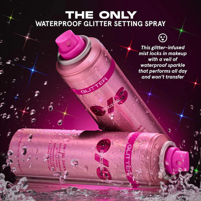 Glitter - On 'Til Dawn Mattifying Waterproof Setting Spray