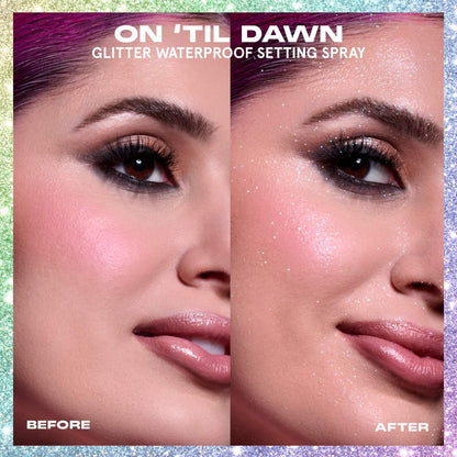 Glitter - On 'Til Dawn Mattifying Waterproof Setting Spray