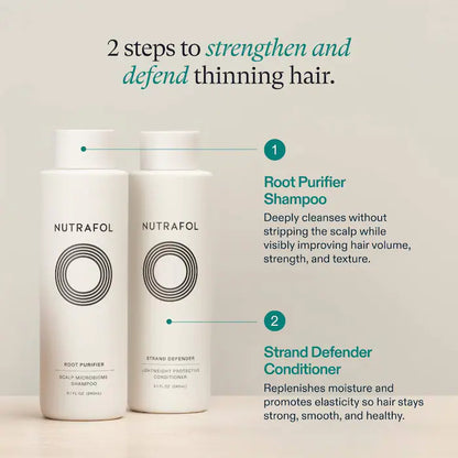 Nutrafol - Shampoo & Conditioner Duo for Thinning Hair