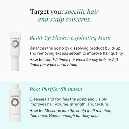 Nutrafol - Root Purifier Scalp Shampoo for Thinning Hair