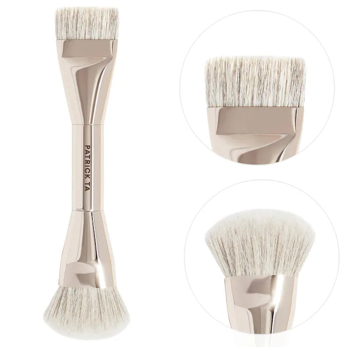 PATRICK TA - Dual Ended Foundation Brush