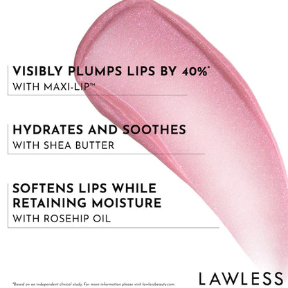 LAWLESS - Forget The Filler Lip Plumper Line Smoothing Gloss