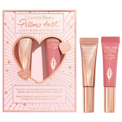 Mini Pillow Talk Iconic Blush and Glow Kit Set