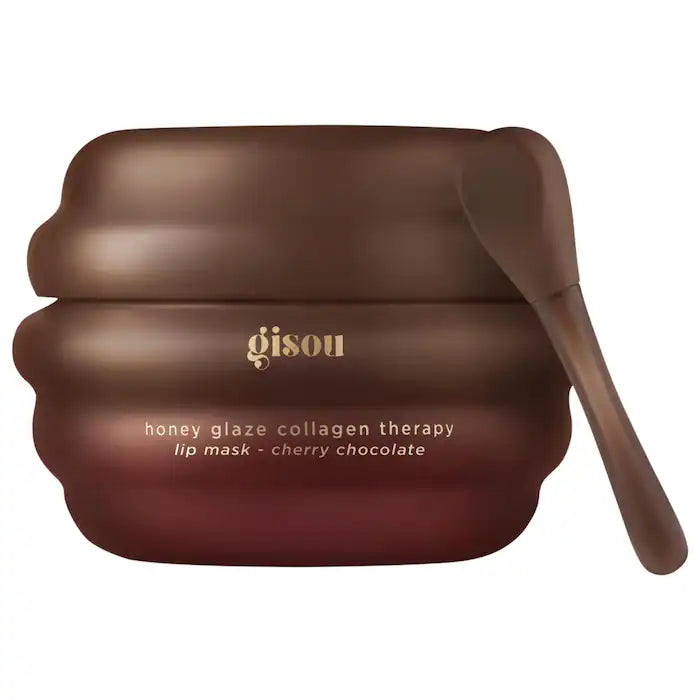 Gisou - Honey Glaze Collagen Therapy Lip Mask - Cherry Chocolate - edición limitada