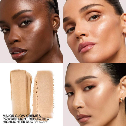 Major Glow Crème & Powder Light Reflecting Translucent Highlighter Duo