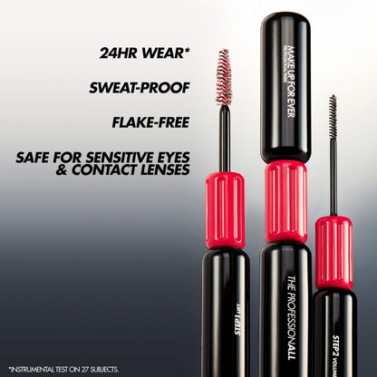 MAKE UP FOR EVER - The Professionall 24HR Double-Ended Lifting & Volumizing Mascara