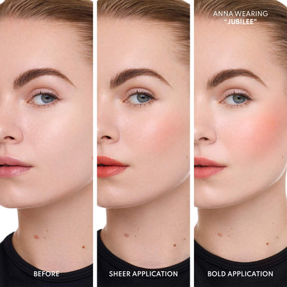 Danessa Myricks Beauty - Yummy Skin Blurring Balm Powder Flushed - Matte Color for Cheek & Lip