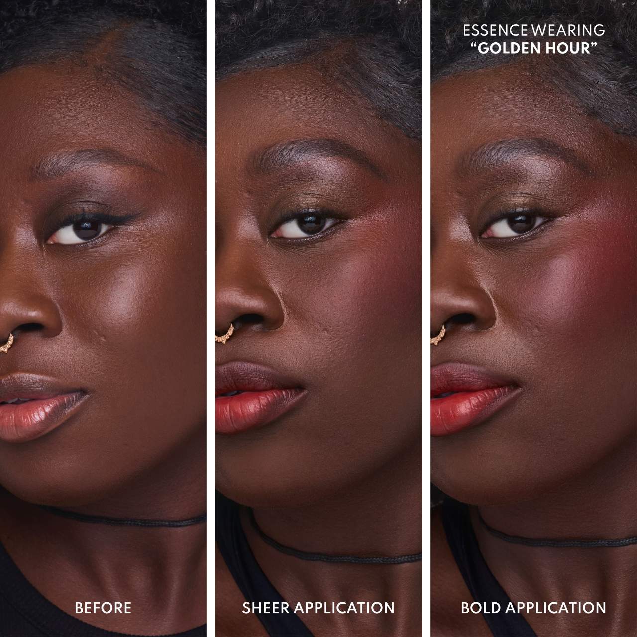 Danessa Myricks Beauty - Yummy Skin Blurring Balm Powder Flushed - Matte Color for Cheek & Lip