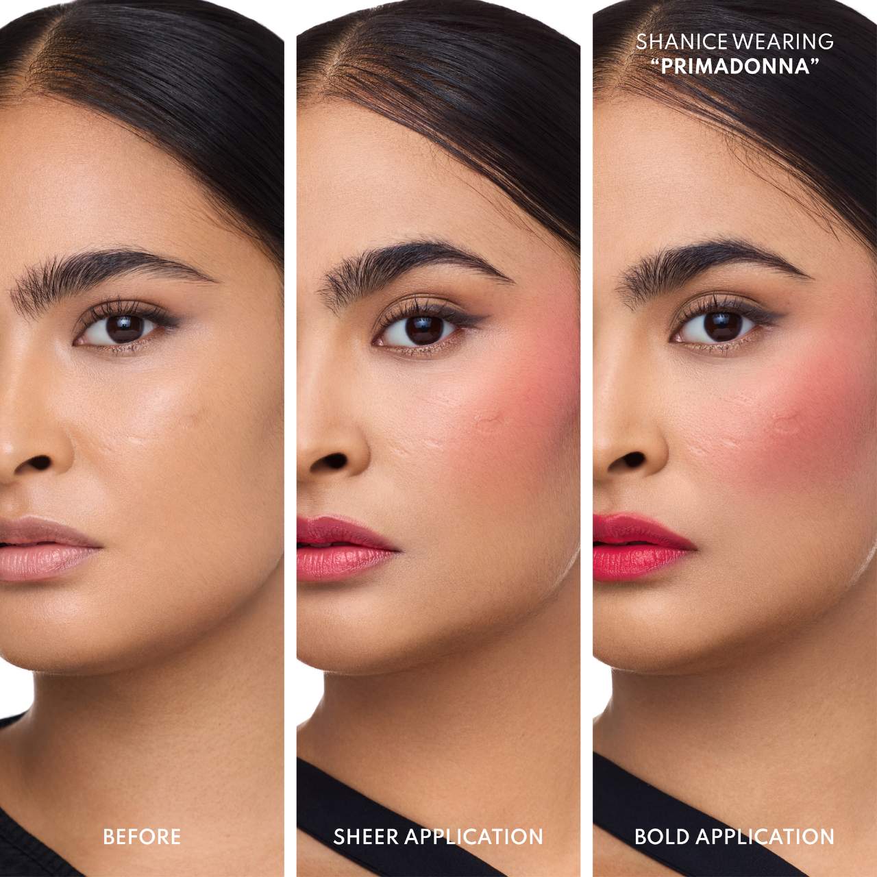 Danessa Myricks Beauty - Yummy Skin Blurring Balm Powder Flushed - Matte Color for Cheek & Lip