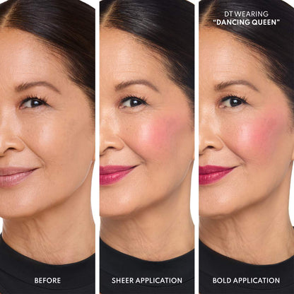 Danessa Myricks Beauty - Yummy Skin Blurring Balm Powder Flushed - Matte Color for Cheek & Lip