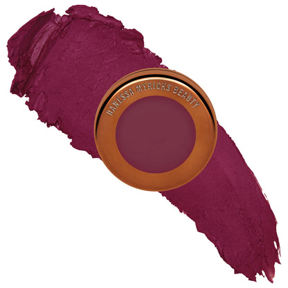 Danessa Myricks Beauty - Yummy Skin Blurring Balm Powder Flushed - Matte Color for Cheek & Lip