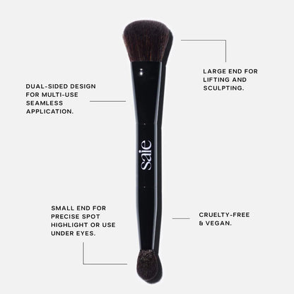 Saie - The Double-Ended Sculpting Brush