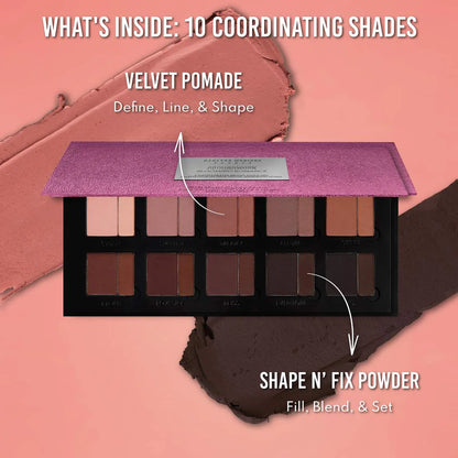 Danessa Myricks Beauty - Groundwork: Blooming Romance - Palette For Eyes, Brows, Face & Lips