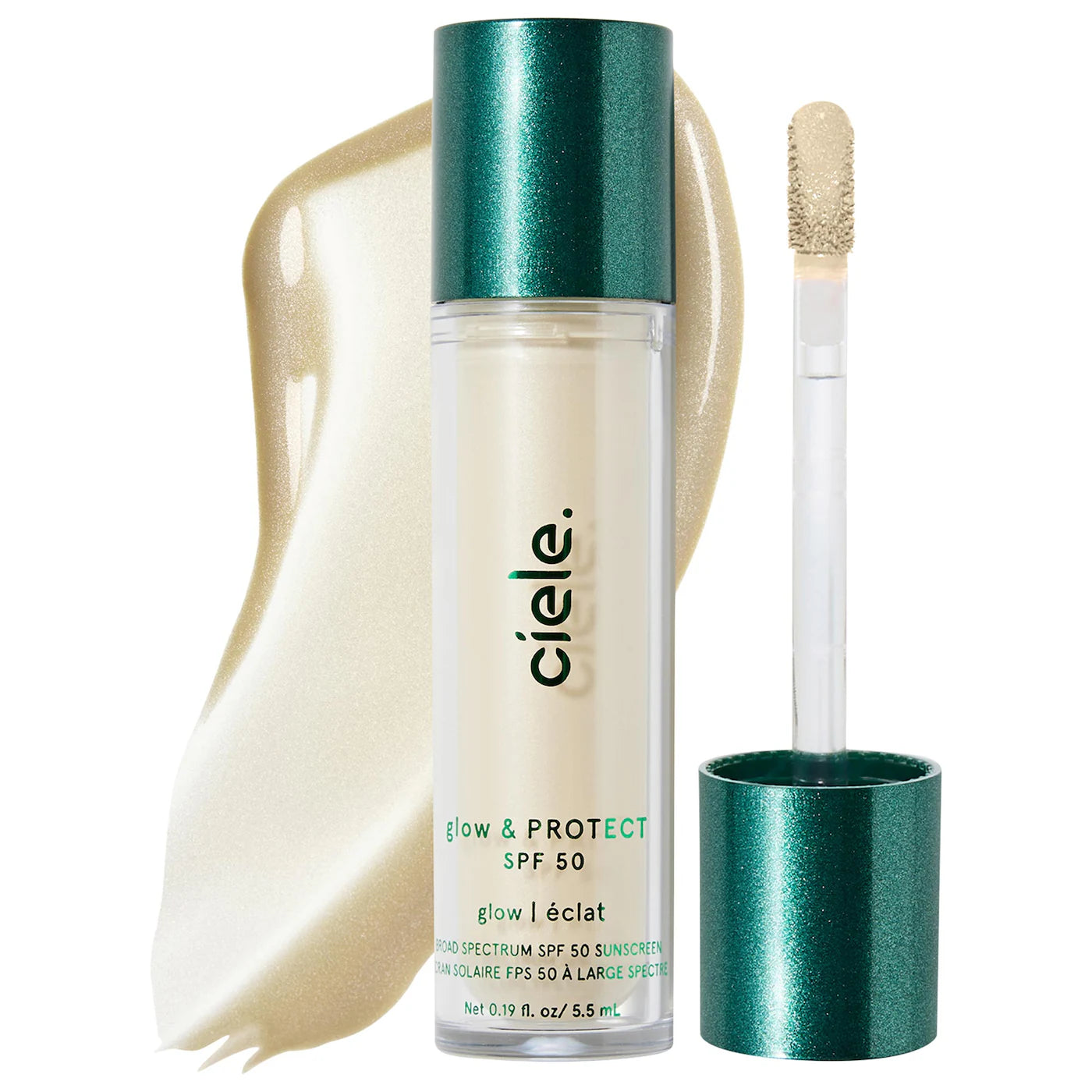 ciele - glow & PROTECT SPF 50+ liquid highlighter