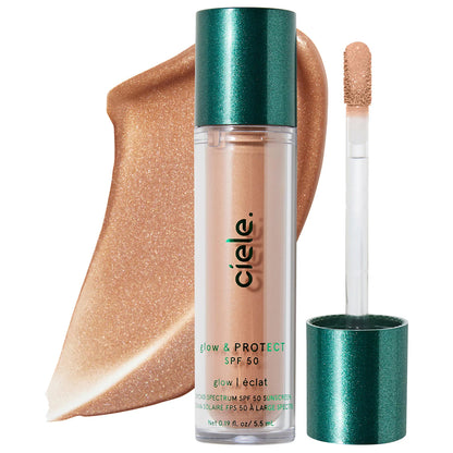 ciele - glow & PROTECT SPF 50+ liquid highlighter