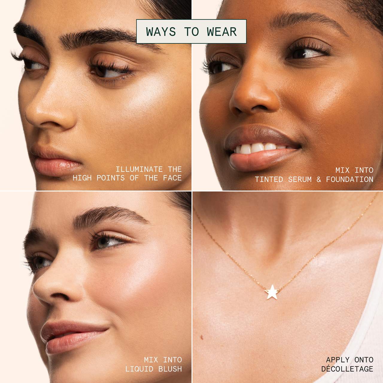 ciele - glow & PROTECT SPF 50+ liquid highlighter