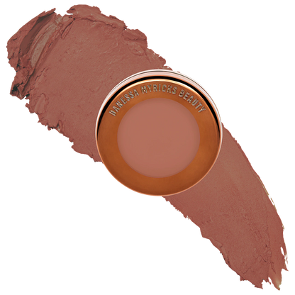 Danessa Myricks Beauty - Yummy Skin Blurring Balm Powder Flushed - Matte Color for Cheek & Lip