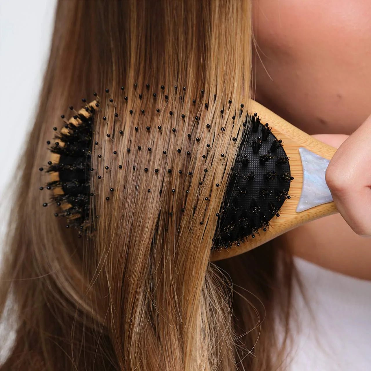 Emi Jay - Flat Hair Brush in Blue Sugar