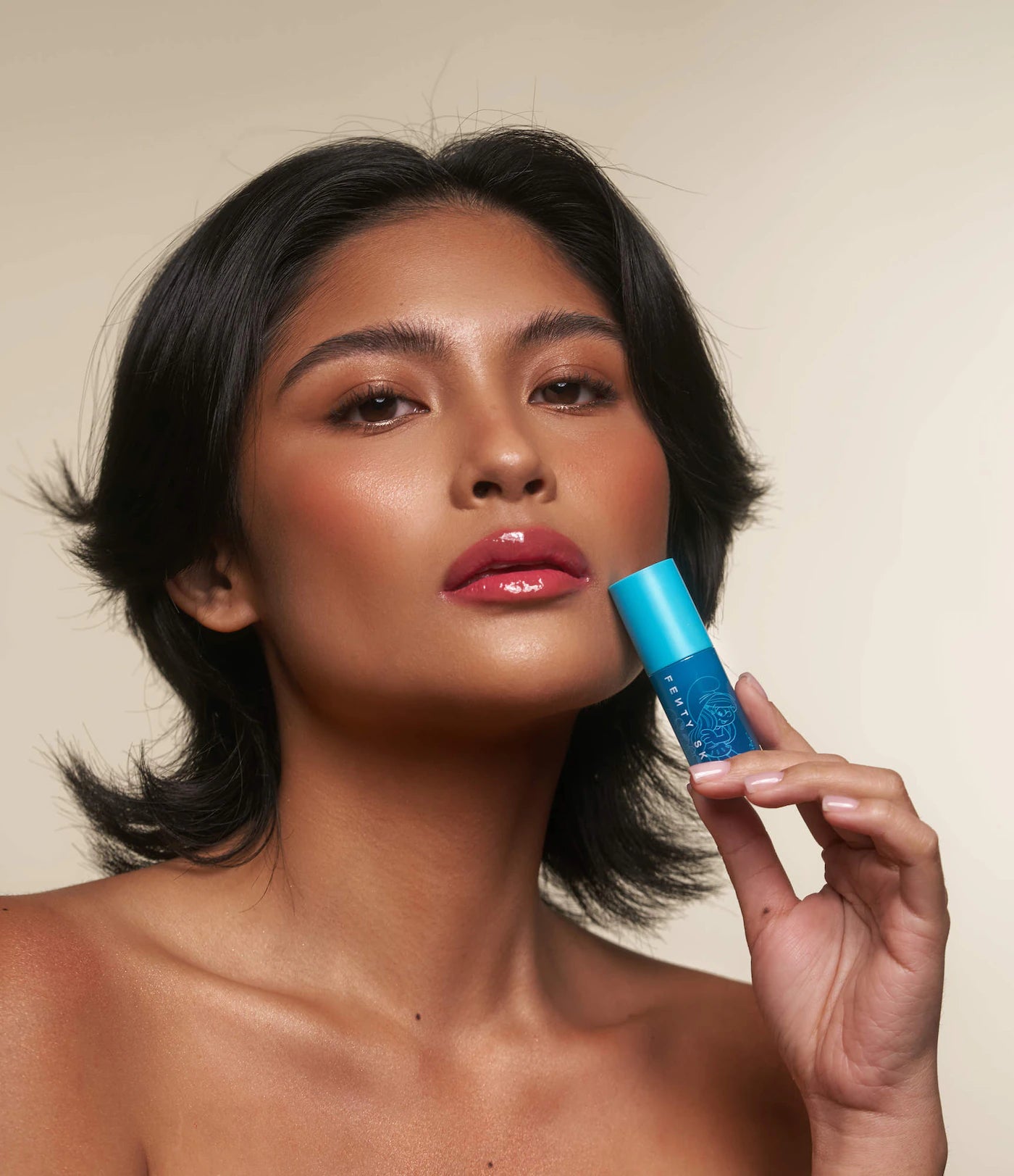 Fenty Beauty - Smurfette Smooches Lip Essentials Duo + Keychain *edición limitada