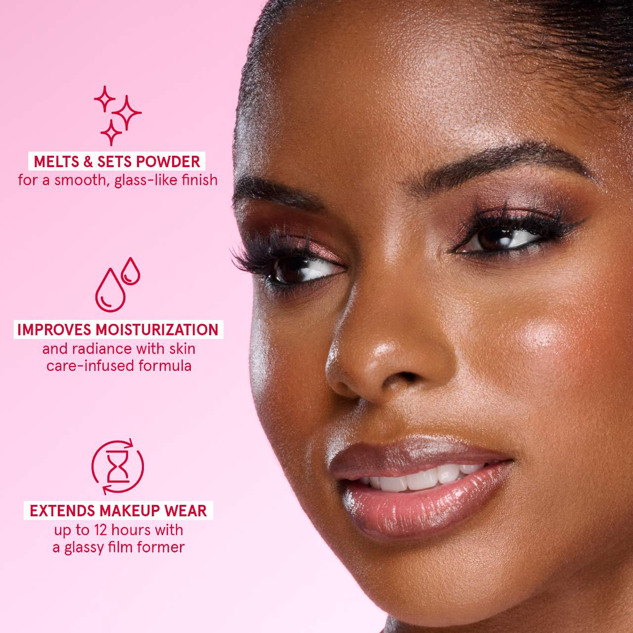 ONE/SIZE - Powder Melt Glass Setting Spray