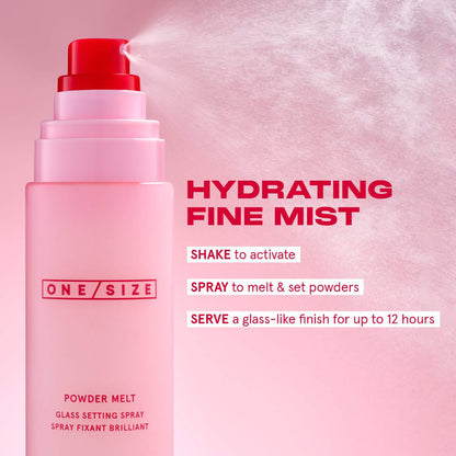 ONE/SIZE - Powder Melt Glass Setting Spray