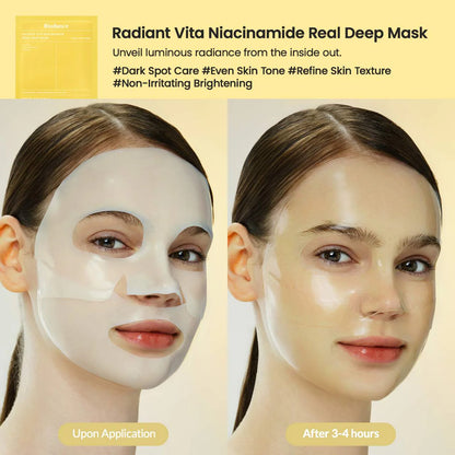 Biodance - Real Deep Mask Set – 4 Masks for Pore Care, Hydration, Calming and Dark Spot Treatment