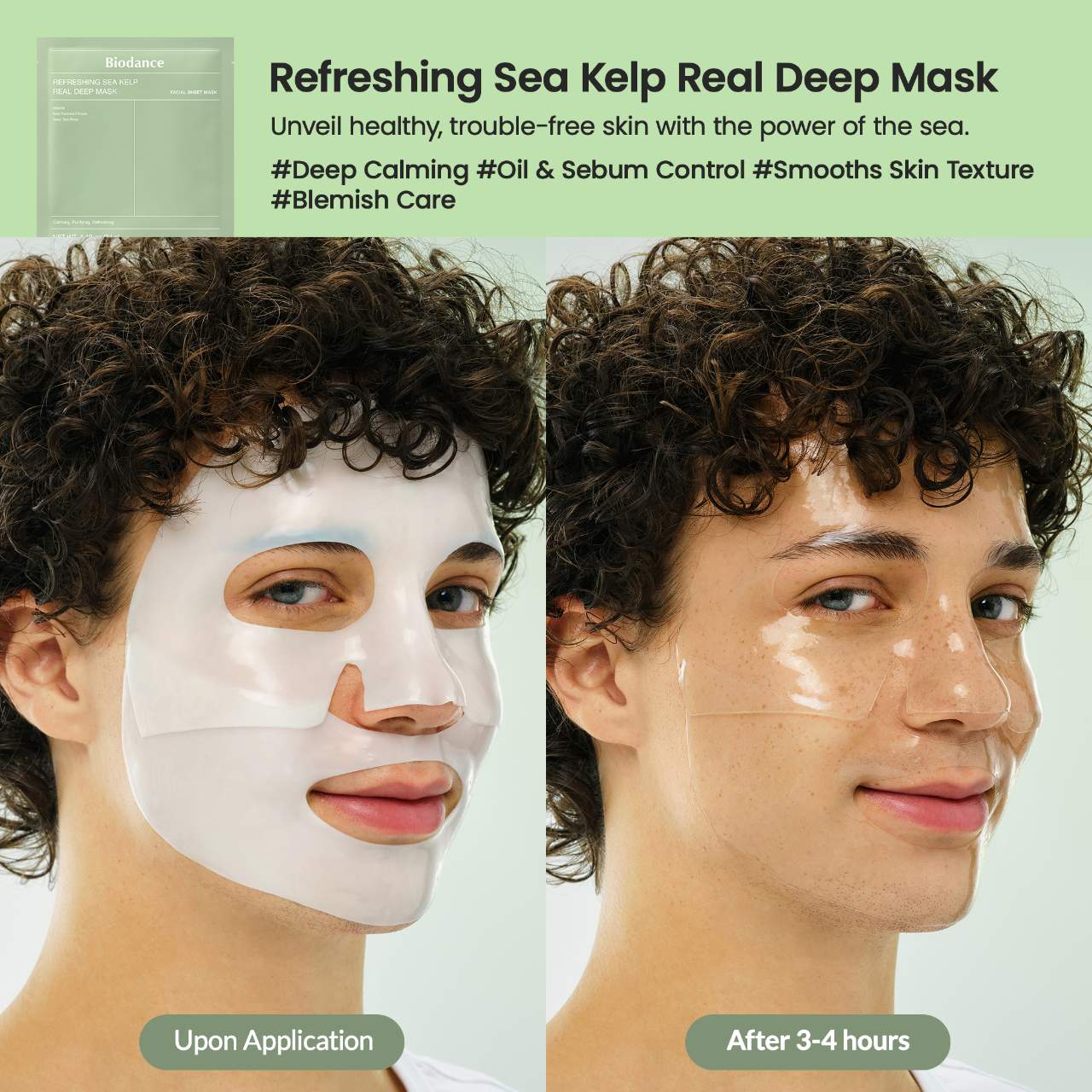 Biodance - Real Deep Mask Set – 4 Masks for Pore Care, Hydration, Calming and Dark Spot Treatment