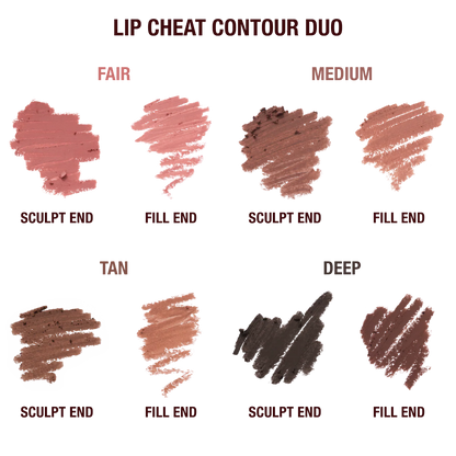 Charlotte Tilbury - Super Nudes Lip Cheat Contour Duo Lip Liner
