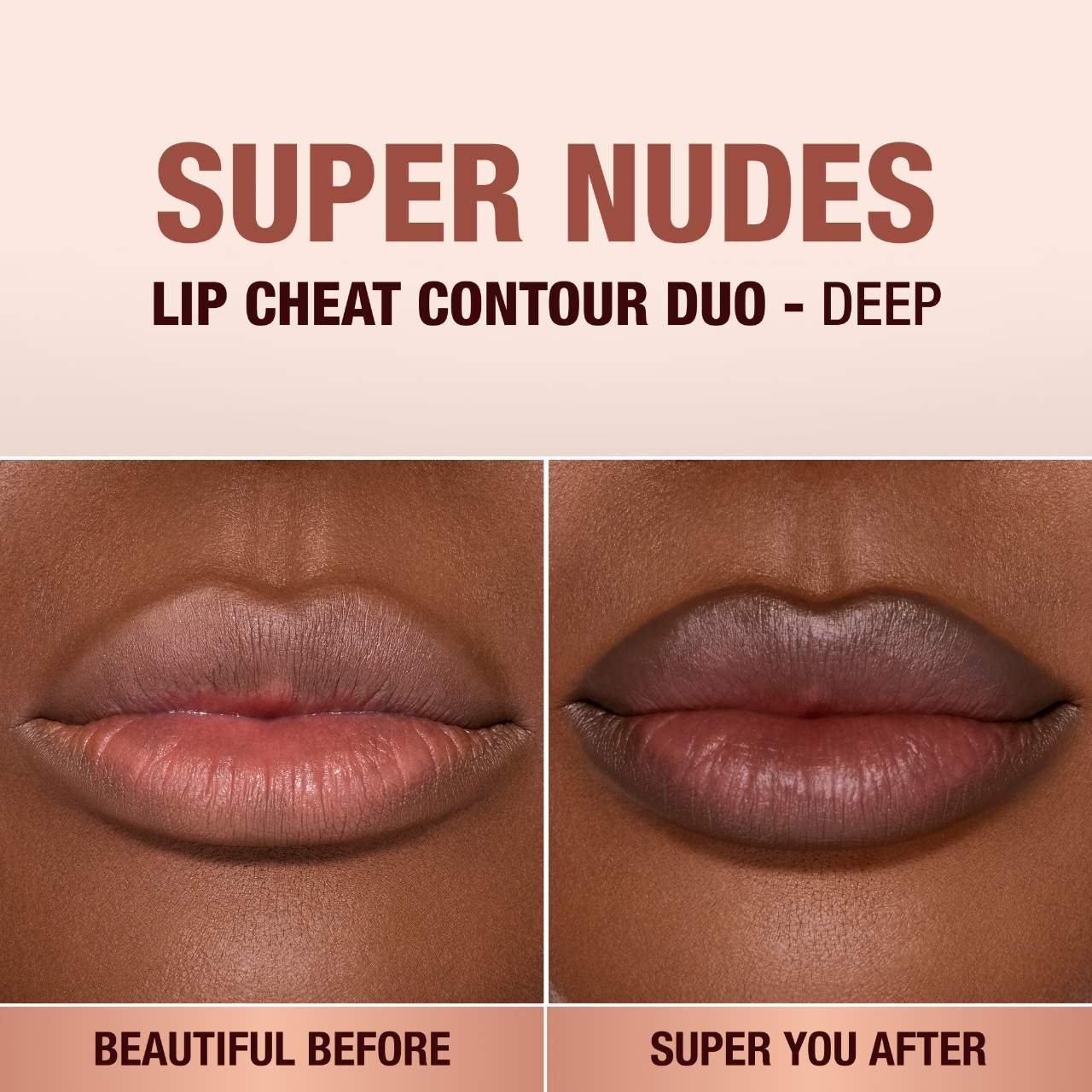Charlotte Tilbury - Super Nudes Lip Cheat Contour Duo Lip Liner