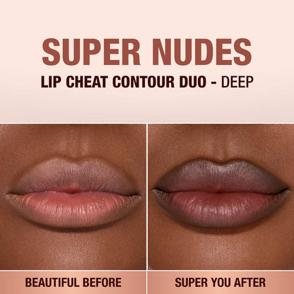 Charlotte Tilbury - Super Nudes Lip Cheat Contour Duo Lip Liner