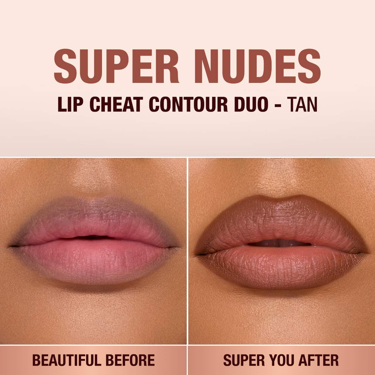 Charlotte Tilbury - Super Nudes Lip Cheat Contour Duo Lip Liner