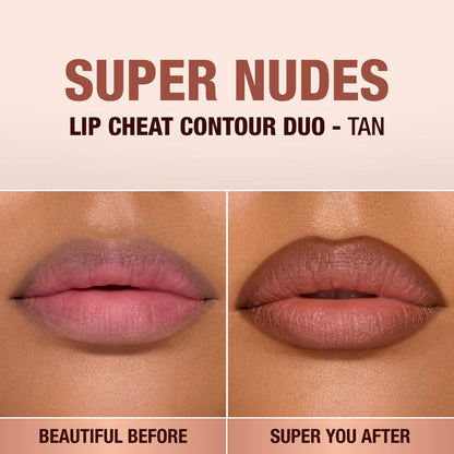 Charlotte Tilbury - Super Nudes Lip Cheat Contour Duo Lip Liner