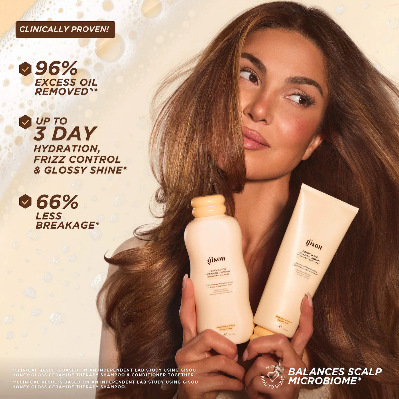 Gisou - Honey Gloss Ceramide Therapy Hydrating Shampoo