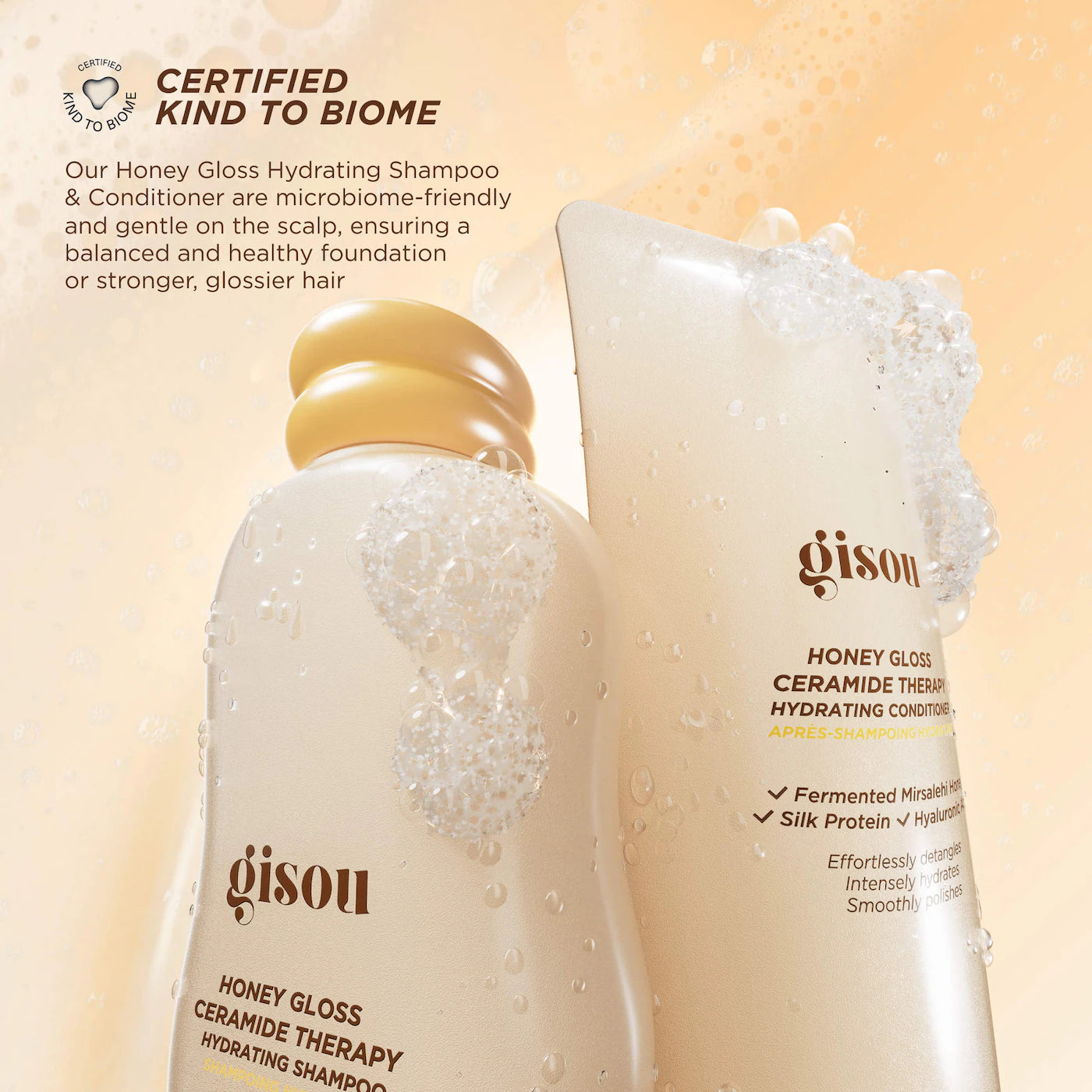 Gisou - Honey Gloss Ceramide Therapy Hydrating Shampoo