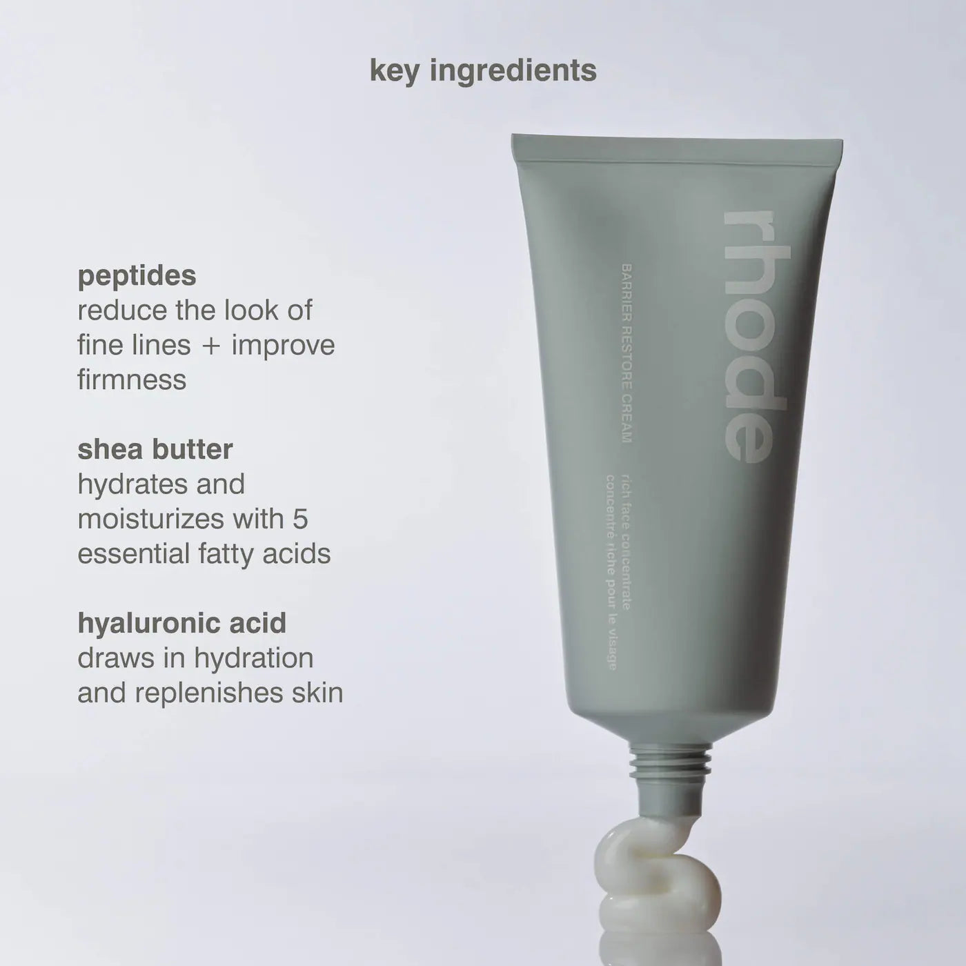 rhode - Barrier Restore Cream Comforting Daily Moisturizer