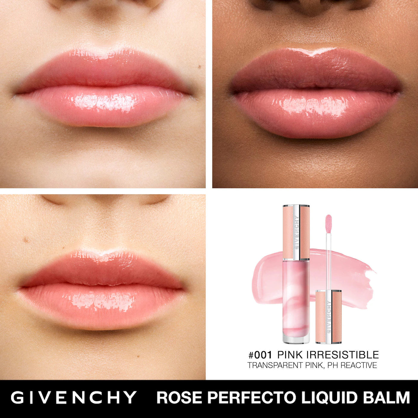 Givenchy - Limited Edition Rose Perfecto Tinted Liquid Balm Duo Set