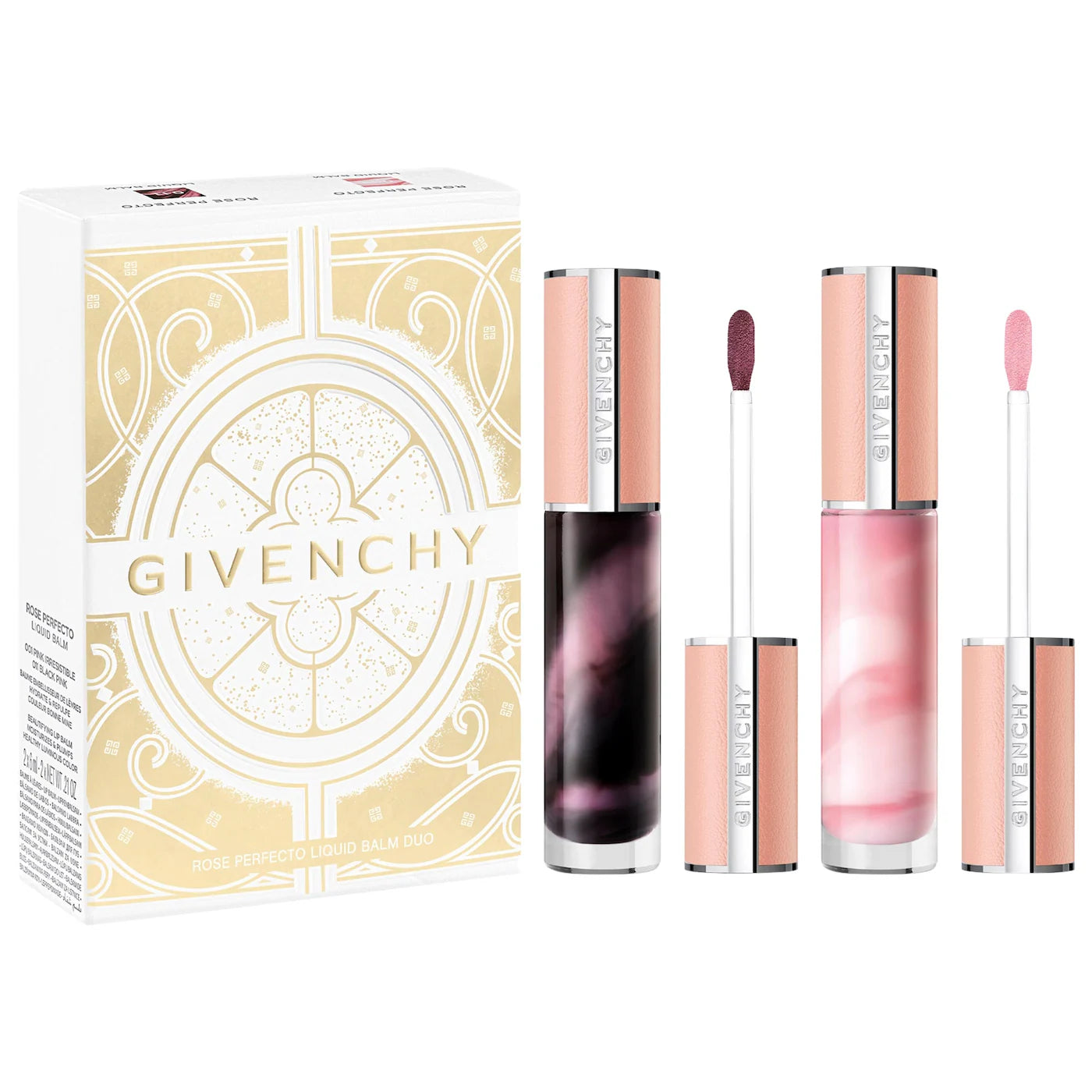 Givenchy - Limited Edition Rose Perfecto Tinted Liquid Balm Duo Set