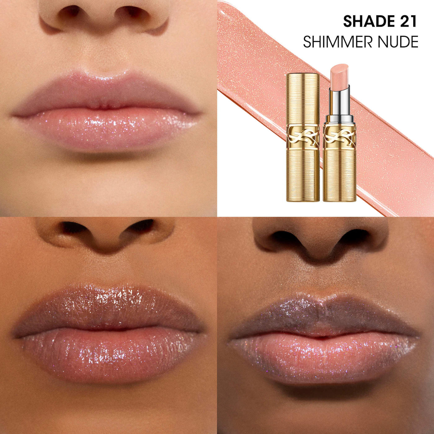 Yves Saint Laurent - YSL Candy Glaze Lip Gloss Stick - Shimmer finish