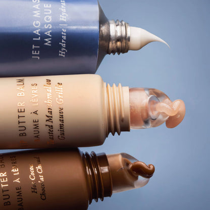 Summer Fridays - The Holiday Trio Set with Lip Butter Balm in Hot Cocoa & Toasted Marshmallow