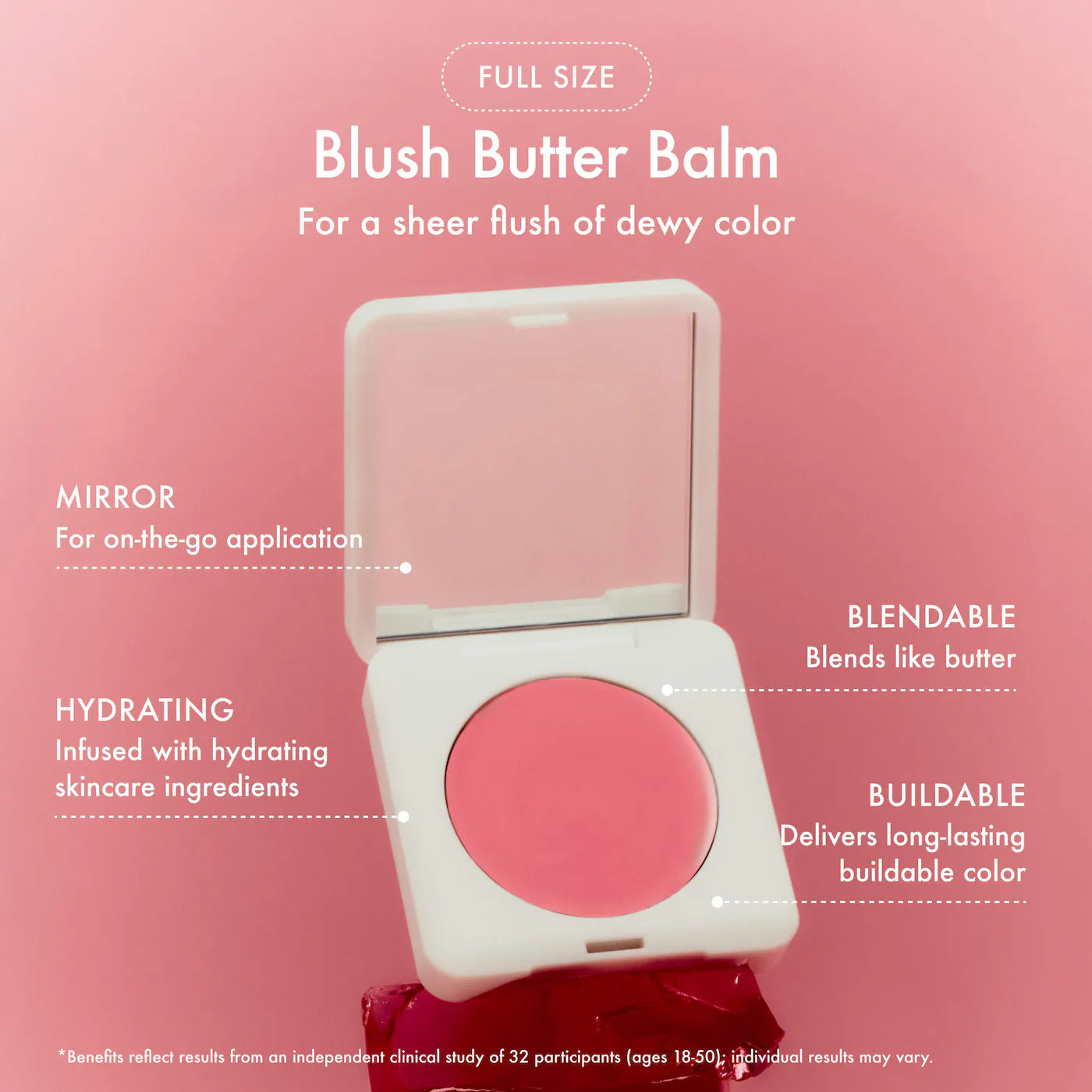 Summer Fridays - The Dewy Pink Set with mini Lip Butter Balm in Pink Sugar