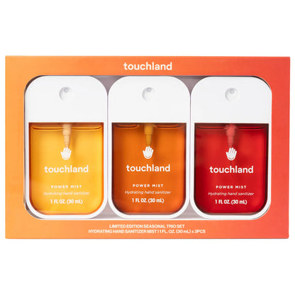 Touchland - Limited Edition Power Mist Hydrating Hand Sanitizer Seasonal Trio Set