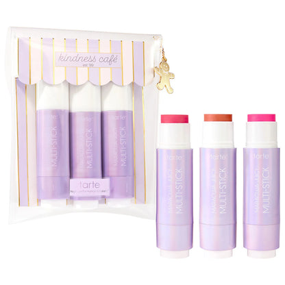 tarte - cheek soufflé maracuja juicy blush and lip multi-stick trio
