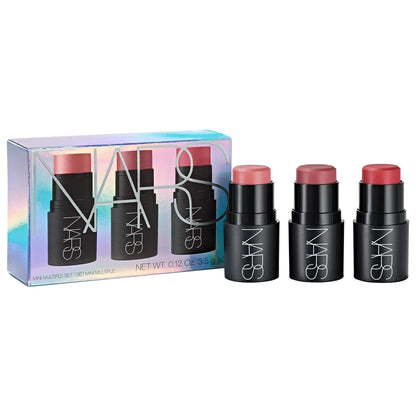 NARS - Mini Multiple Soft Blur Blush Stick Set for Cheeks, Eyes, and Lips